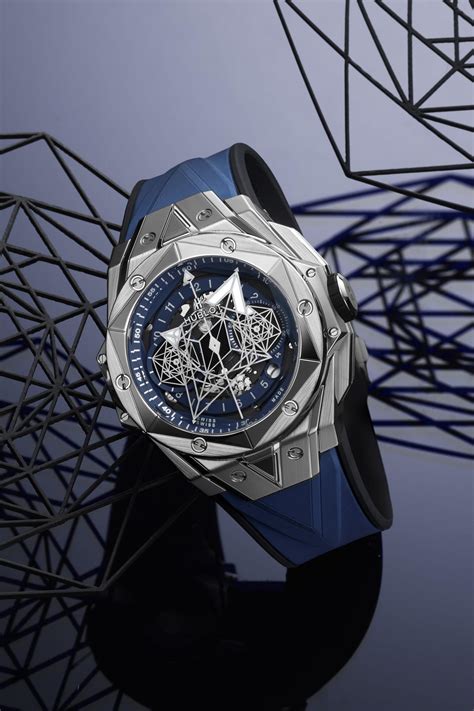 hublot sang bleu ladies|Hublot sang bleu.